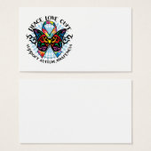 Autism Butterfly Tribal 2 (Front & Back)