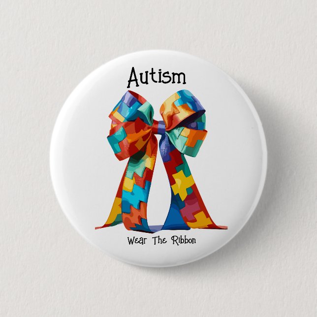 Autism Button (Front)