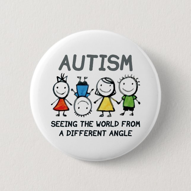 Autism Button (Front)