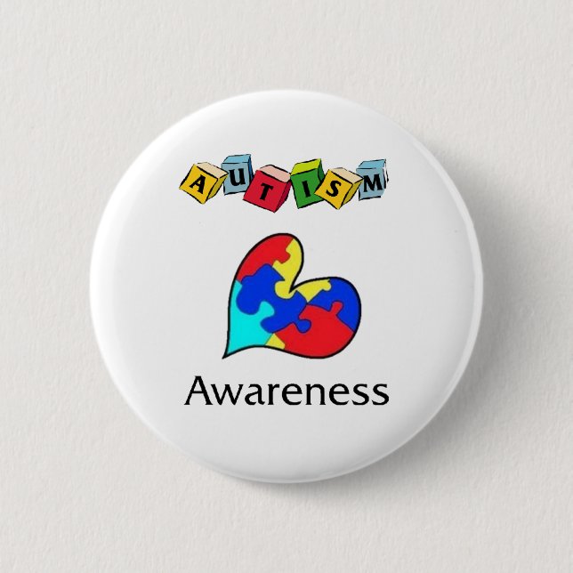 AUTISM BUTTON (Front)