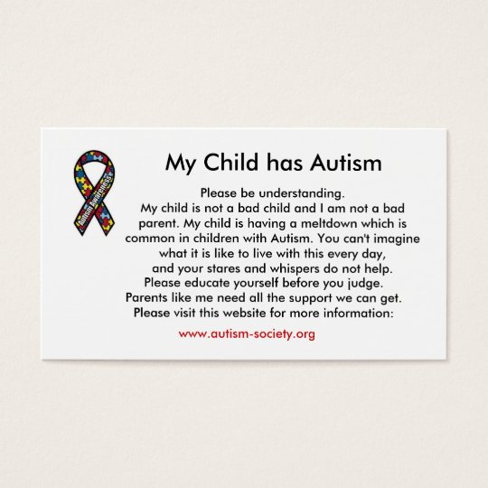 Autism cards | Zazzle