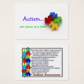 Autism Cards (Front & Back)