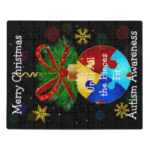 Autism Christmas Bauble Jigsaw Puzzle