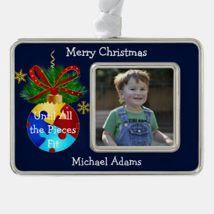 Autism Christmas Bauble Ornament