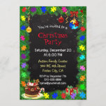 Autism Christmas Party Invitation