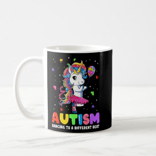Autism Dancing To Be A Different Beat Ballet Dance Coffee Mug
