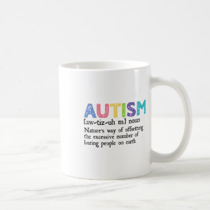 Autism Definition Autism Awareness Acceptance Gift Coffee Mug