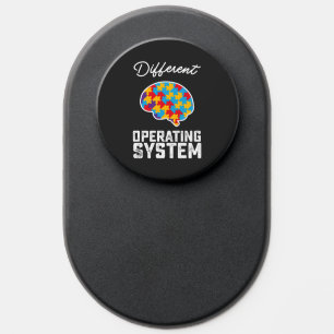 Autism Different Operating System Neurodiversity PopSocket