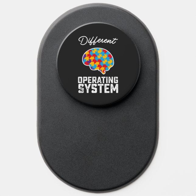 Autism Different Operating System Neurodiversity PopSocket (Popsocket)