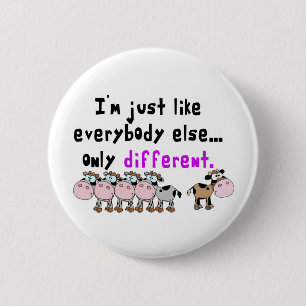 Autism Different Pinback Button