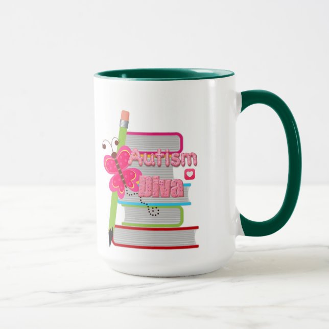 Autism Diva Mug (Right)