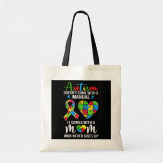 Autism Doesn't Come With A Manual Autism Mom  Tote Bag