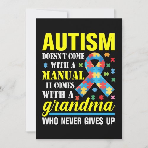 Autism Doesnt Come With A Manual It Comes With A Save The Date