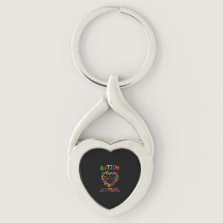Autism Dont Judge What You Dont Understand Keychain