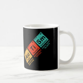 Autism Elements Periodic Table Awareness Asd Men W Coffee Mug