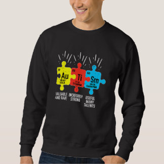 Autism Elements Periodic Table Awareness Asd Men W Sweatshirt