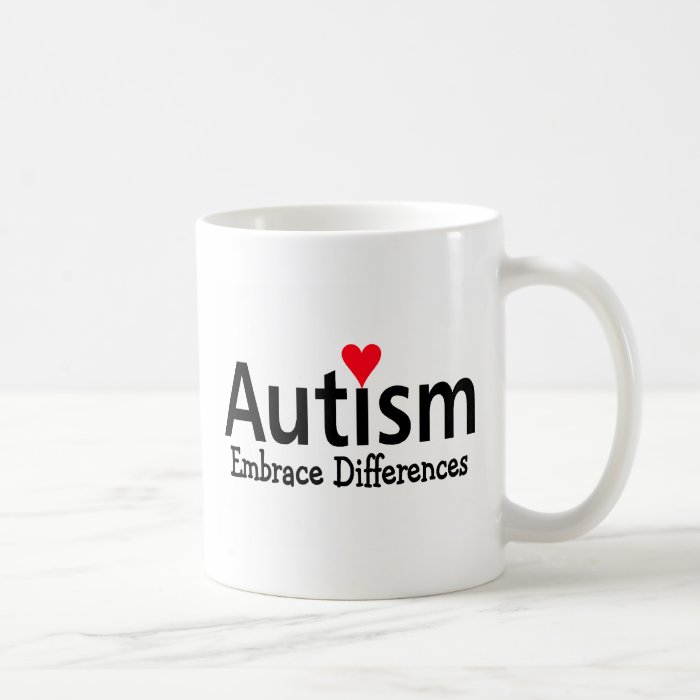 Autism Embrace Difference Mugs