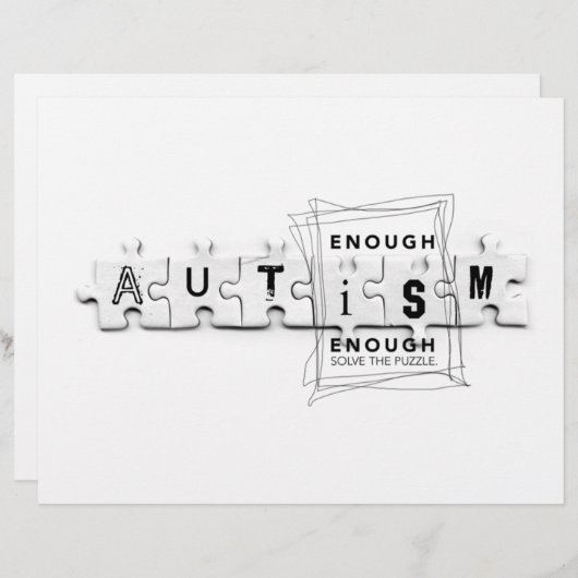Autism Enough is enough (Front/Back)