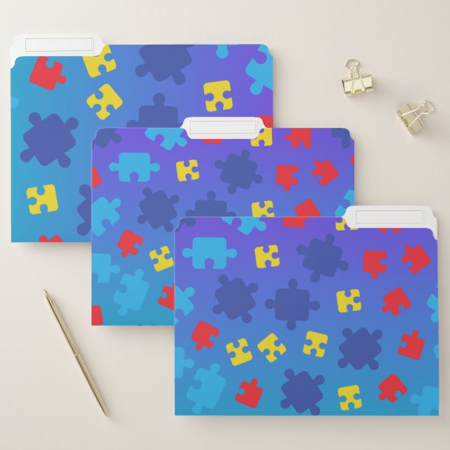 autism file folder (Set)