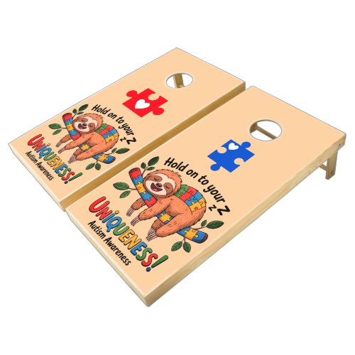 Autism  Fun Cornhole Set