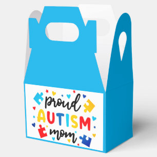 Autism - Gable Favor Box