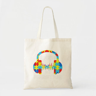 Autism Game - Rocking To A Different Tune For Game Tote Bag