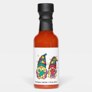 Autism Gnomes Couple   Hot Sauces