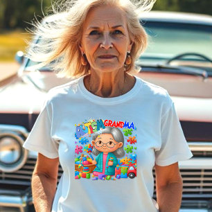 Autism GrandMa -Toys - Autism Awareness T-Shirt