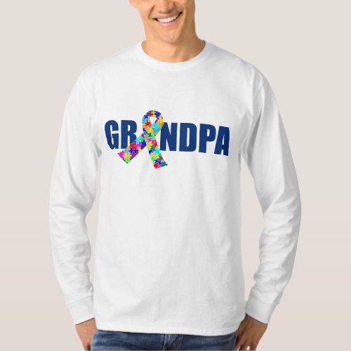 Autism Grandpa T_Shirt