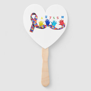 Autism Hand Fan