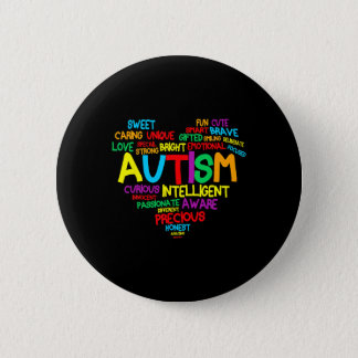 Autism Heart Autism Awareness Proud Autism Mom Gif Button