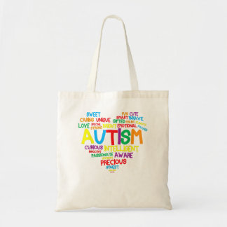 Autism Heart Autism Awareness proud Autism Mom Gif Tote Bag