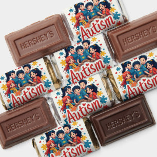 Autism Hershey's Miniatures