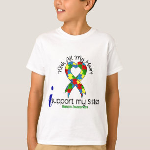 Autism I Support My Sister T-Shirt