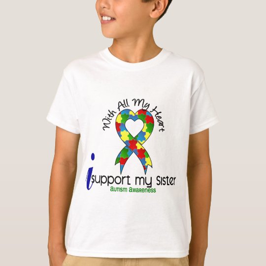 autism shirts for sister