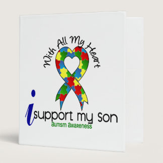 Autism I Support My Son Binder