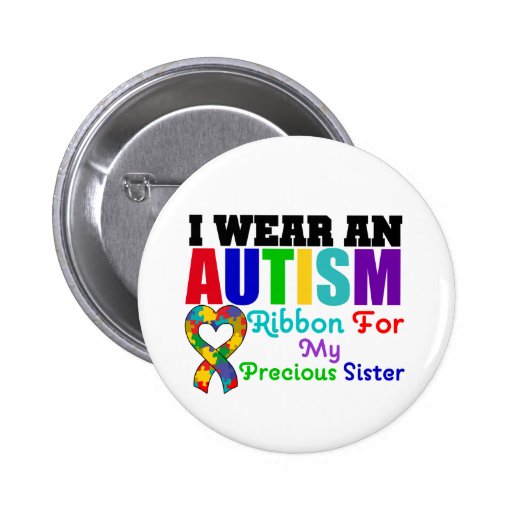 Autism Buttons and Autism Pins