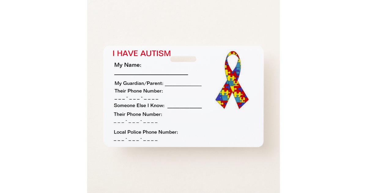 Photo id badge labels