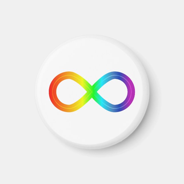 Autism Infinite Symbol Magnet (Front)