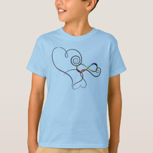 Autism Infinity Hearts T-Shirt