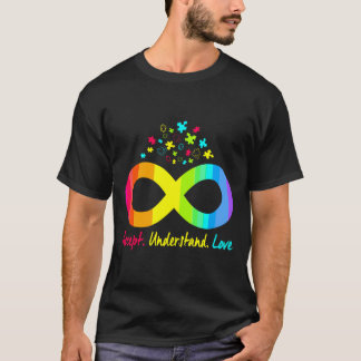 Autism Infinity Puzzle Symbol Autism Accept Underr T-Shirt