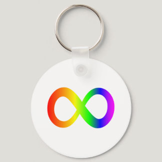 Autism Infinity Symbol Keychain