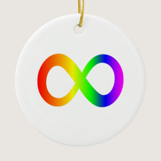 Autism Infinity Symbol Ornament