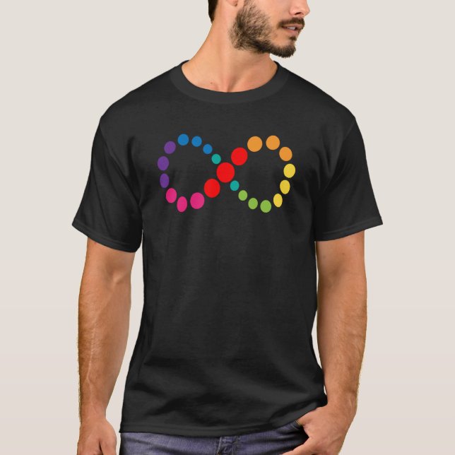 Autism Infinity Symbol T-Shirt (Front)