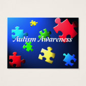 Autism Information Card- Customizable (Back)