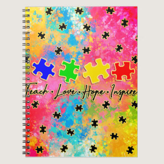 Autism inspired notebook