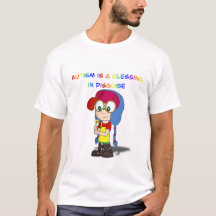 Autism is a blessing in disguise shirt
