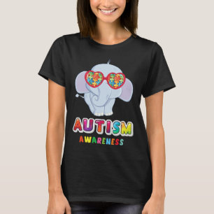 Autism is my Incredible talent Baby Elephant Autis T-Shirt