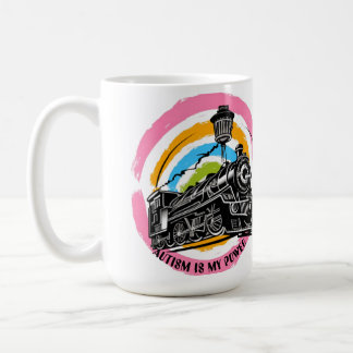 Autism is my power train Mug