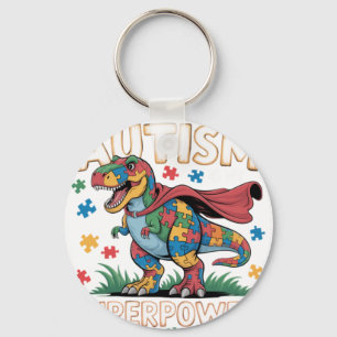 Autism is my Superpower Autism Awarenes Keychain